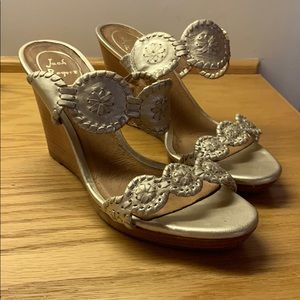 Jack Rogers Platinum wedge